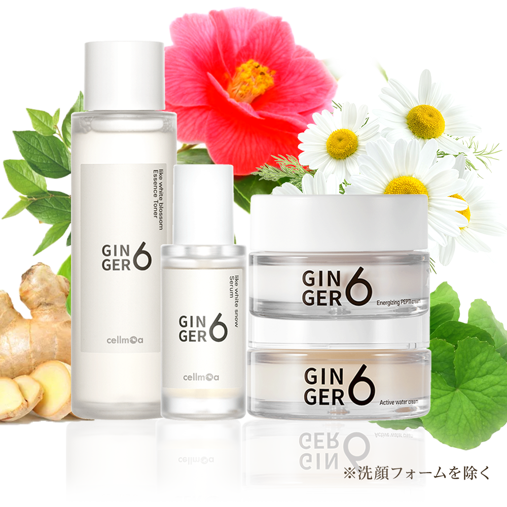 GINGER6(ジンジャー6) ※洗顔フォームを除く